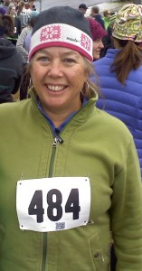 Kim at the start of the 2012 Turkey Trot. Look for Kim burning up the competition at this year's Whitefish Lake Run. Watch out Velma!